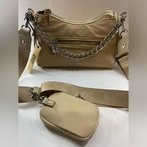 Madden NYC beige bag
